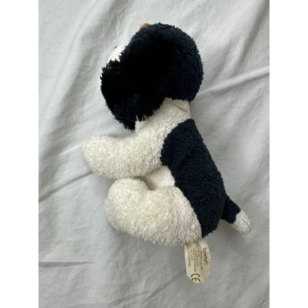 Russ Berrie Luv Pets Sparks Dog Beanie Soft Toy Plush Beanie Small Puppy Spaniel